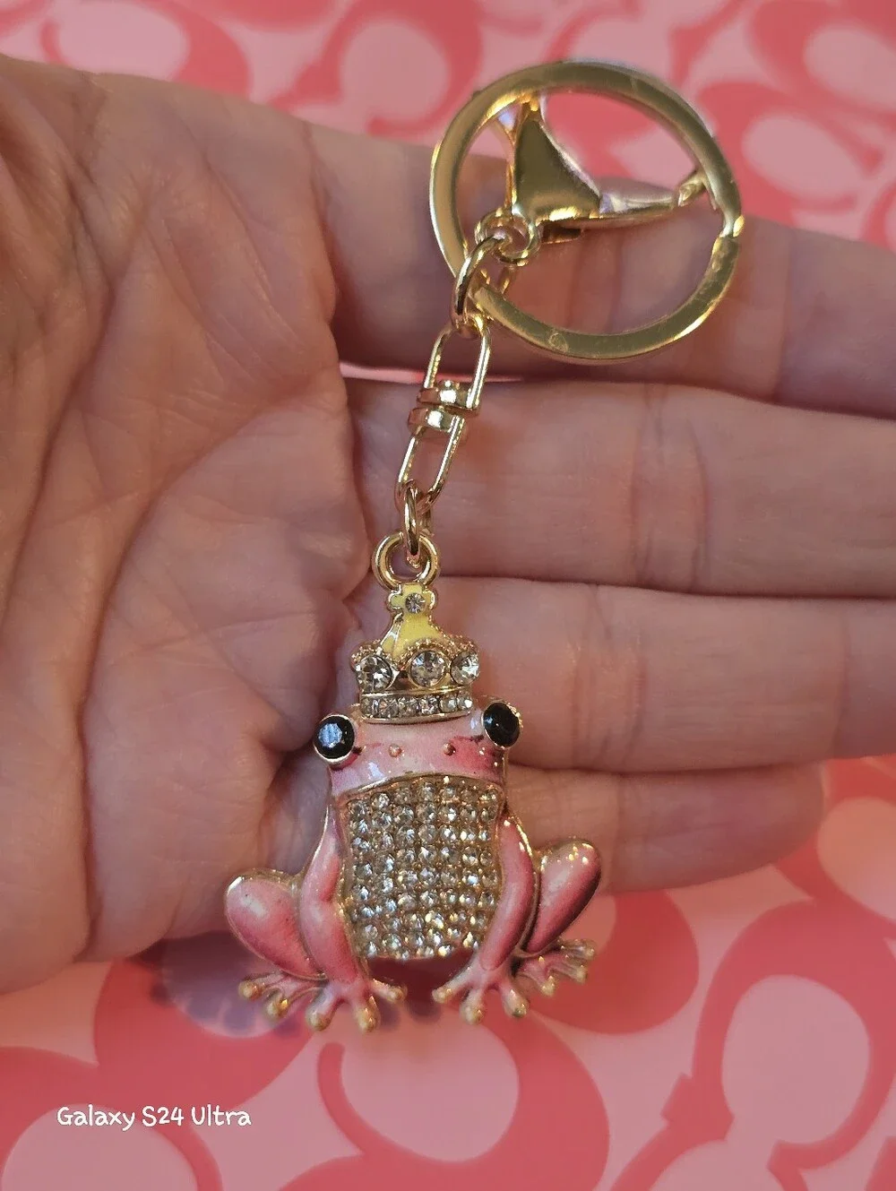 Frog Prince Bag Charm/keychain NEW